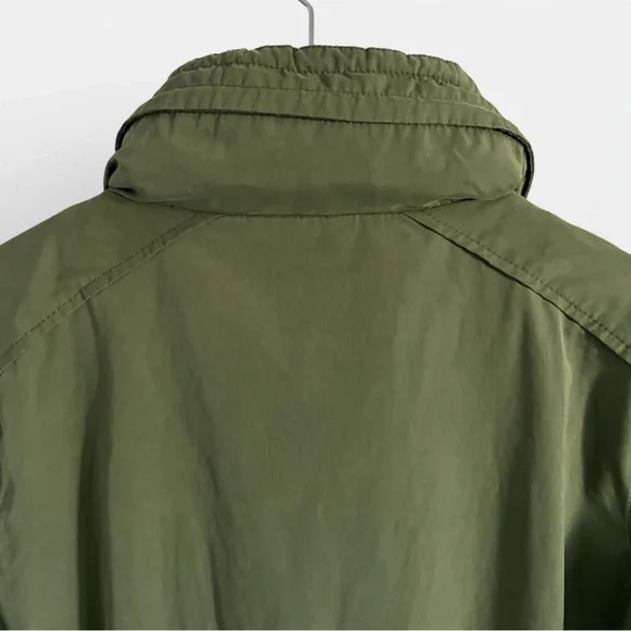 BENCH Olive Utility Convertible Drawstring Spring Jacket - Picture 5 of 7